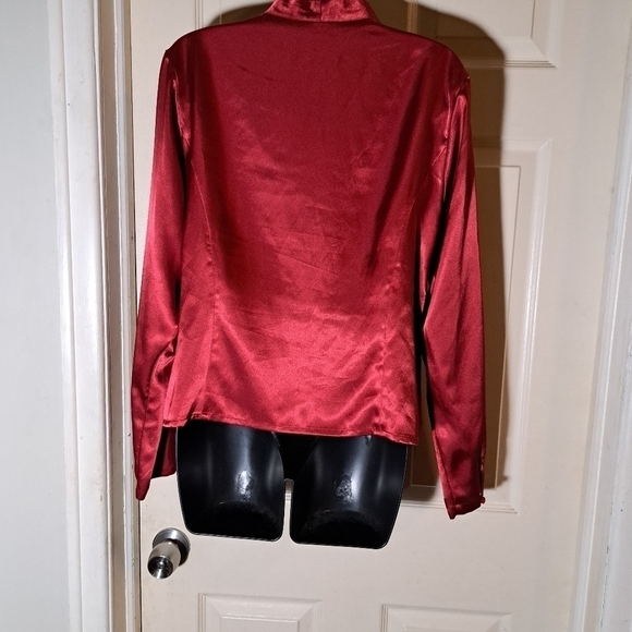 Laura Scott Button Down Blouse size 14 - Picture 5 of 6